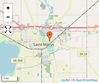 Area schools map